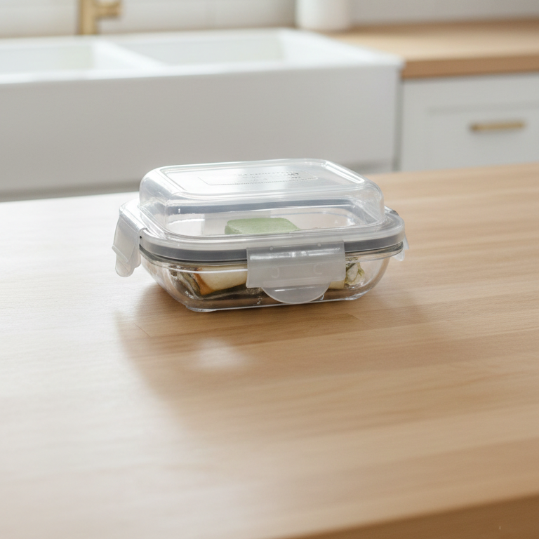 ServeNStore Square Glass Containers with Lids by Limon - image 5