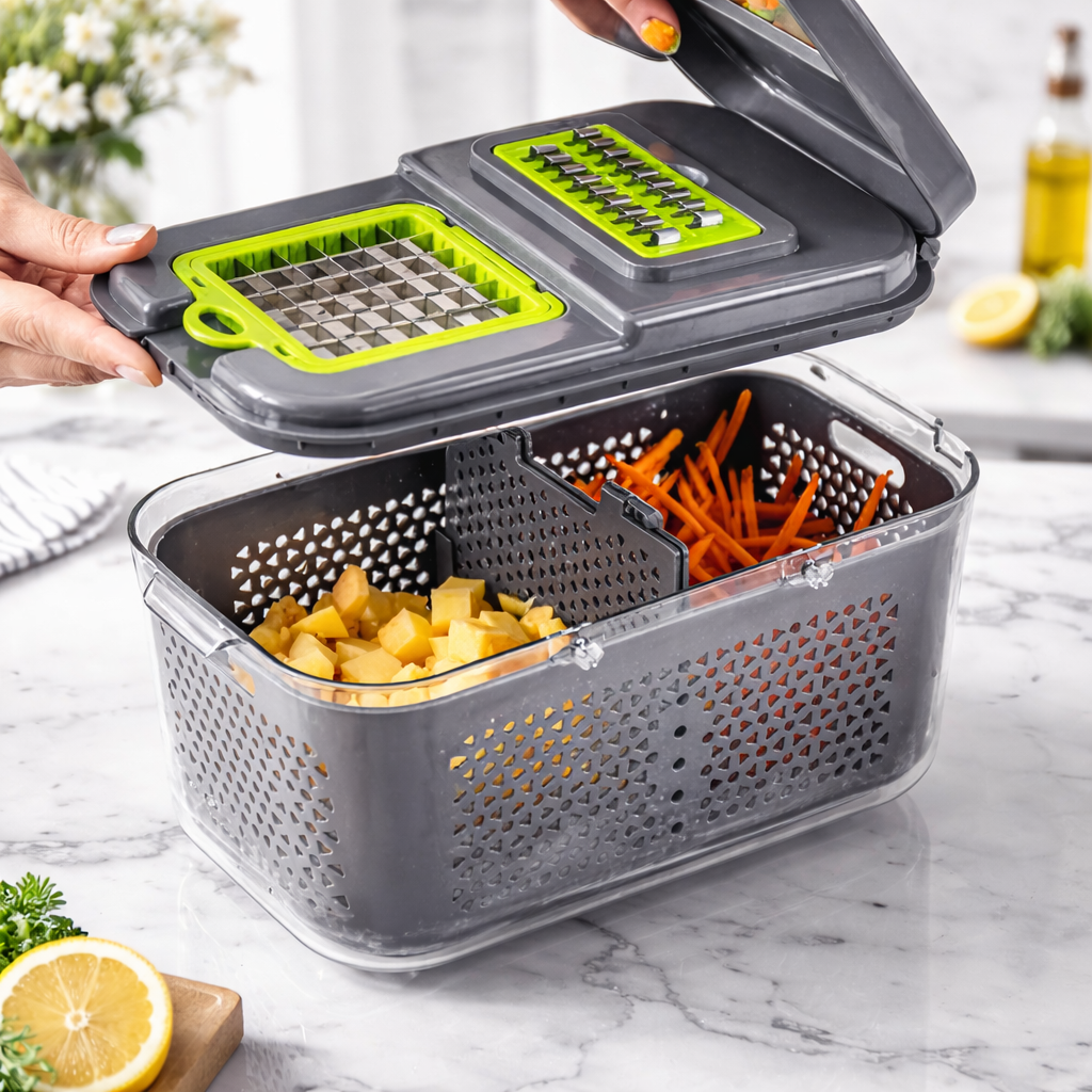 22-in-1 Multifunctional Vegetable Cutter Set