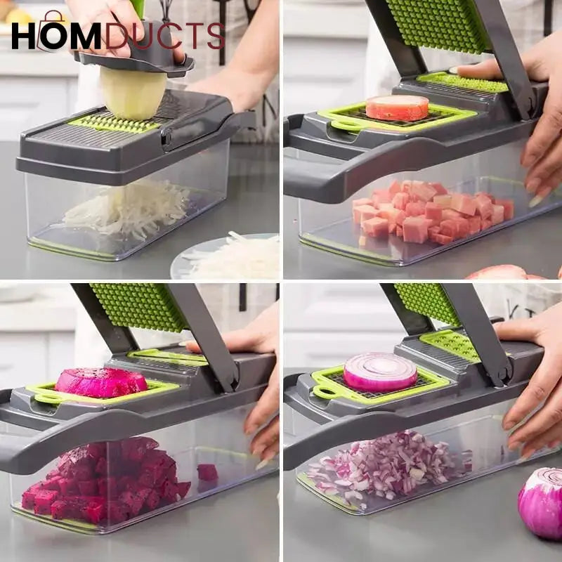12-in-1 Multifunctional Vegetable Cutter Set