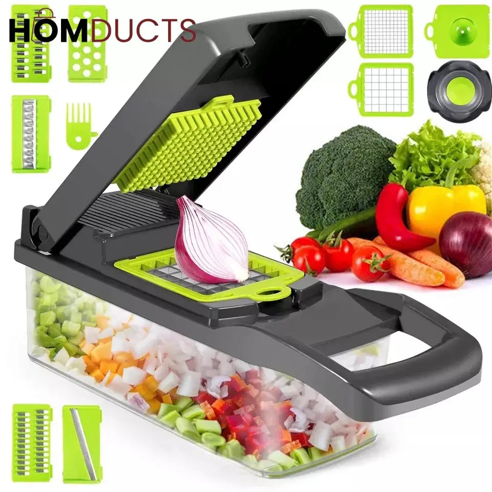 12-in-1 Multifunctional Vegetable Cutter Set