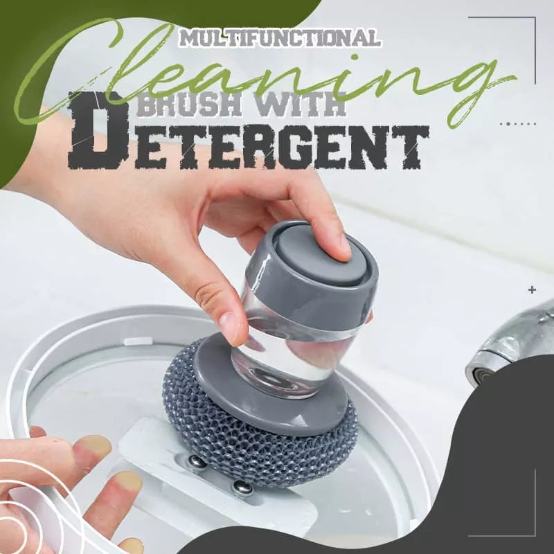 Soap Dispensing Palm brush - image 2