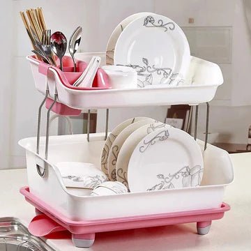 2 Layer Dish Stand - image 1