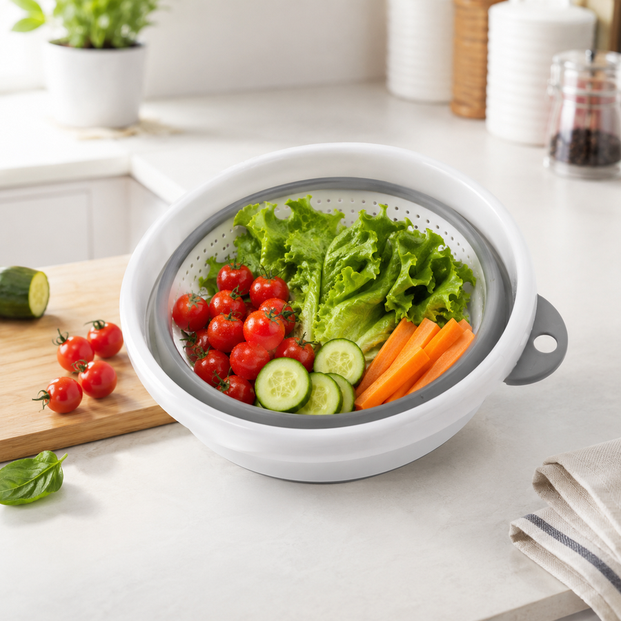 Collapsible Round Drain Basket - image 1