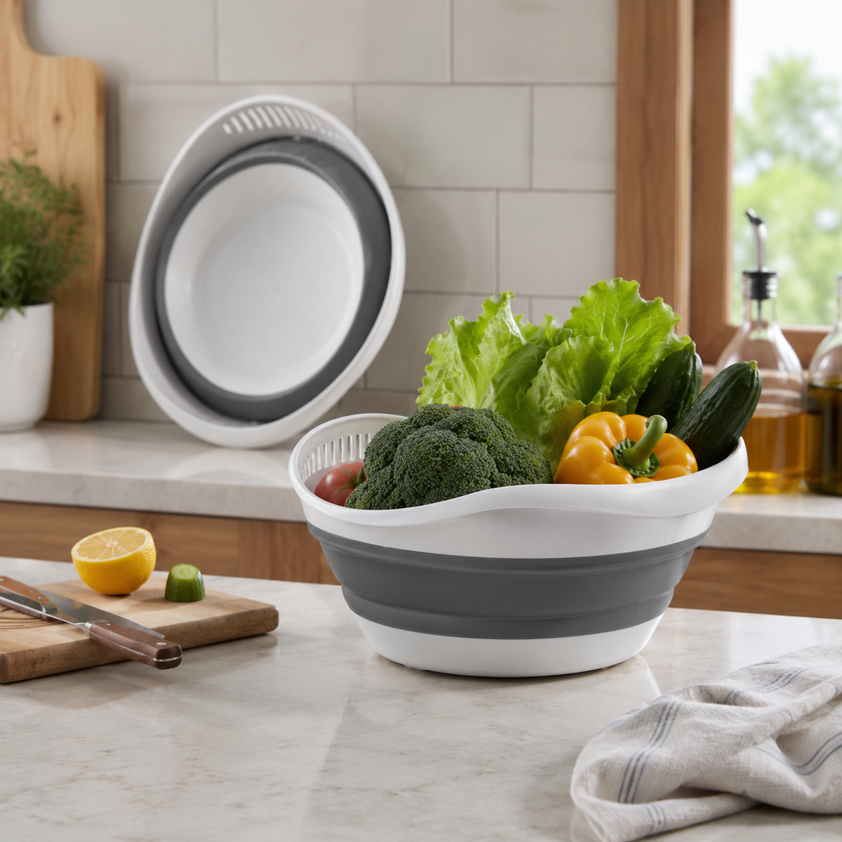 Collapsible Oval Drain Basket - image 4