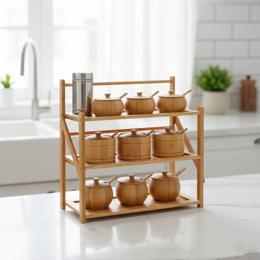 TriFold Multi-Purpose Bamboo Rack - image 1