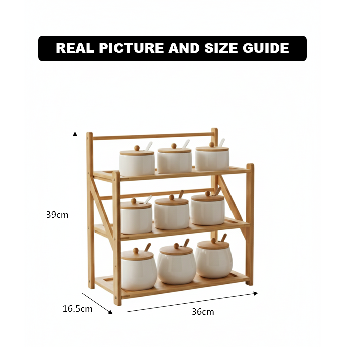 TriFold Multi-Purpose Bamboo Rack - image 5