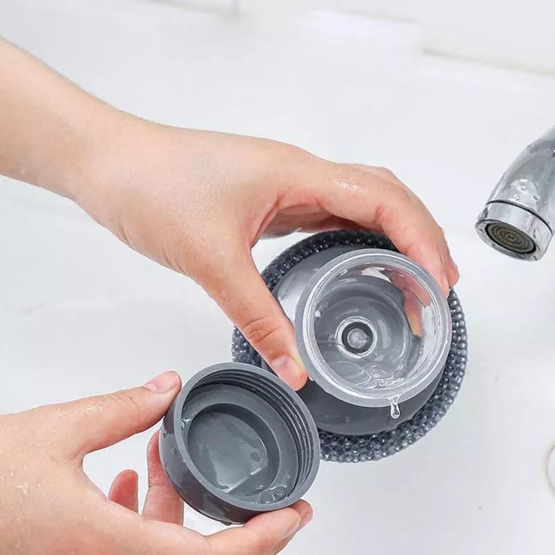 Soap Dispensing Palm brush - image 5