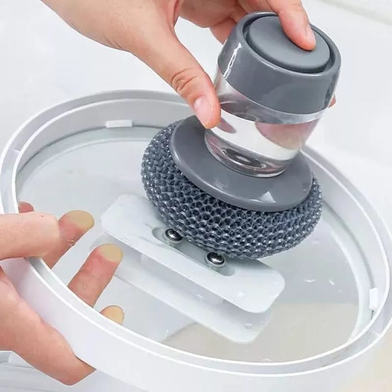 Soap Dispensing Palm brush - image 1