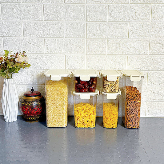 MoistureLock Multi-Shape Storage Canisters – Airtight & Space-Saving - image 1