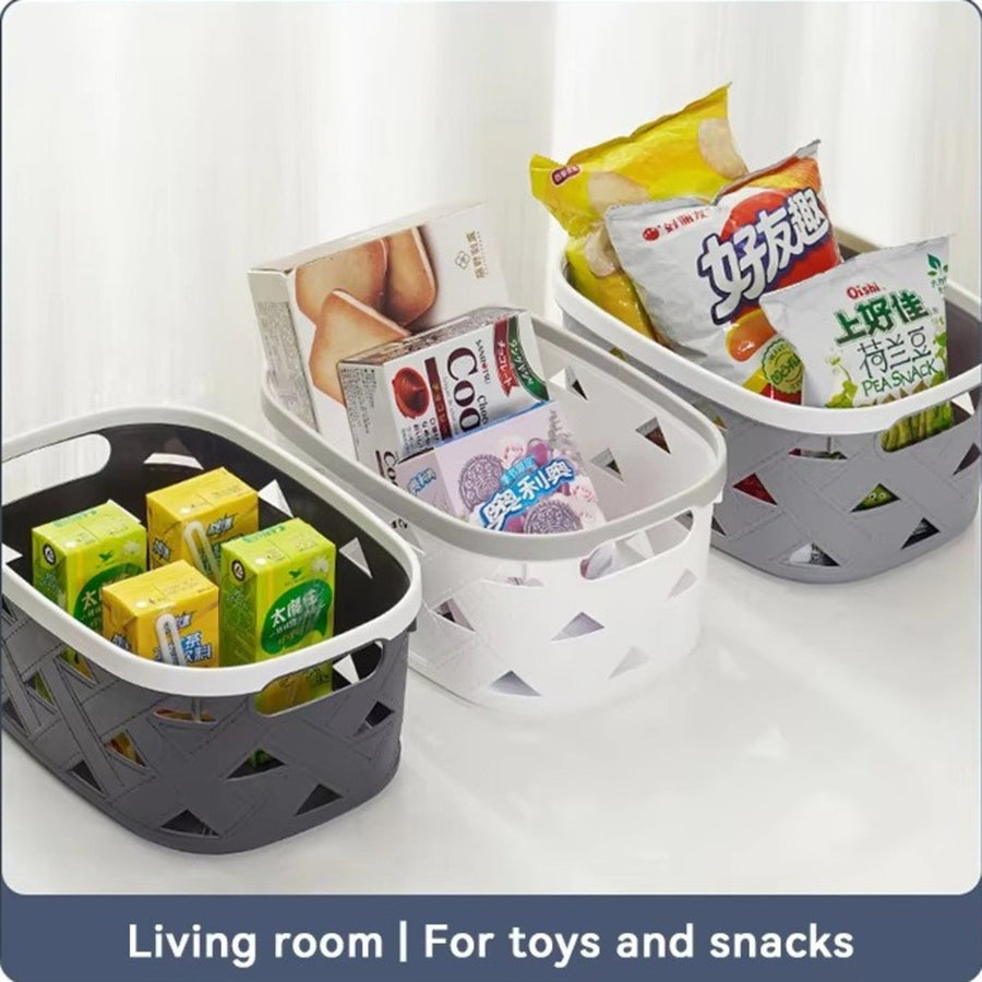 Premium Multi-Purpose Breathable Storage Basket with Handles - image 1