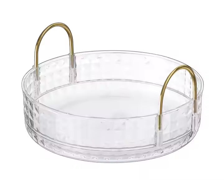 360° Multifunctional Rotating Storage Organizer with Side Handles - image 3