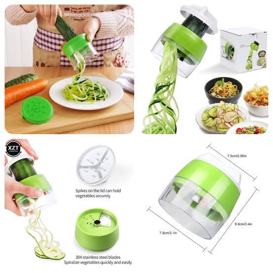 Manual Spiral Vegetable Cutter