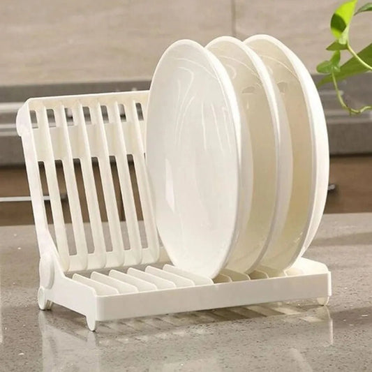 Innovative Foldable Dish Plates Drying Rack - image 1