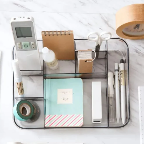 Multi Use Transparent Storage Tray - image 2