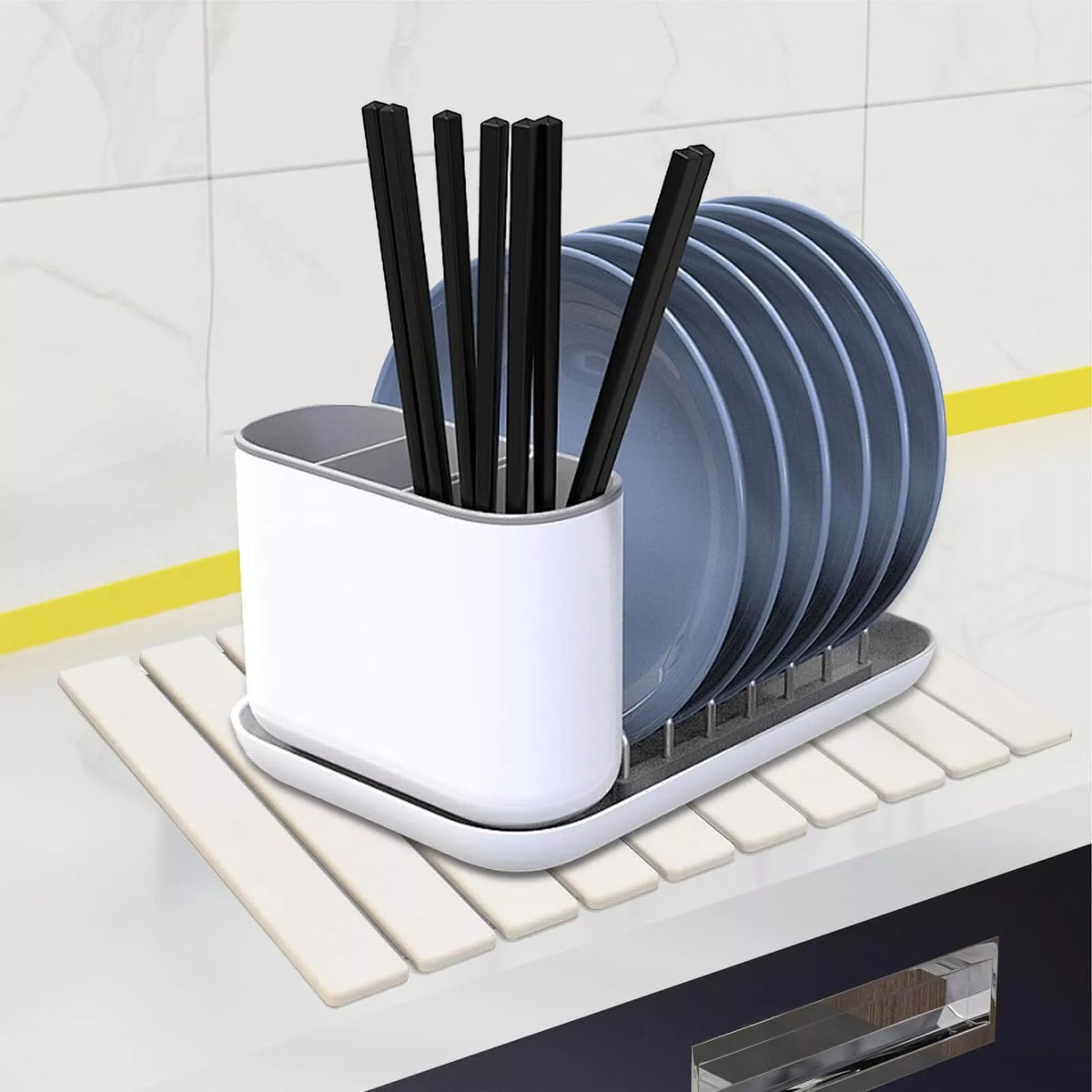 Double shaded spoon plates holder - image 3