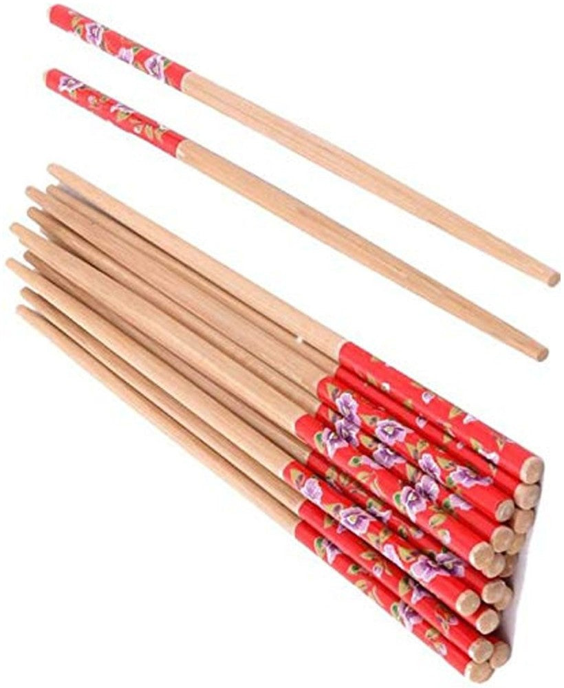 Printed Wooden Chopsticks (10 Pairs) - image 1
